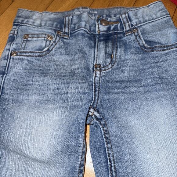 PREOWNED Girls Wonder Nation Size 5 Slim Jeans - Picture 2 of 4